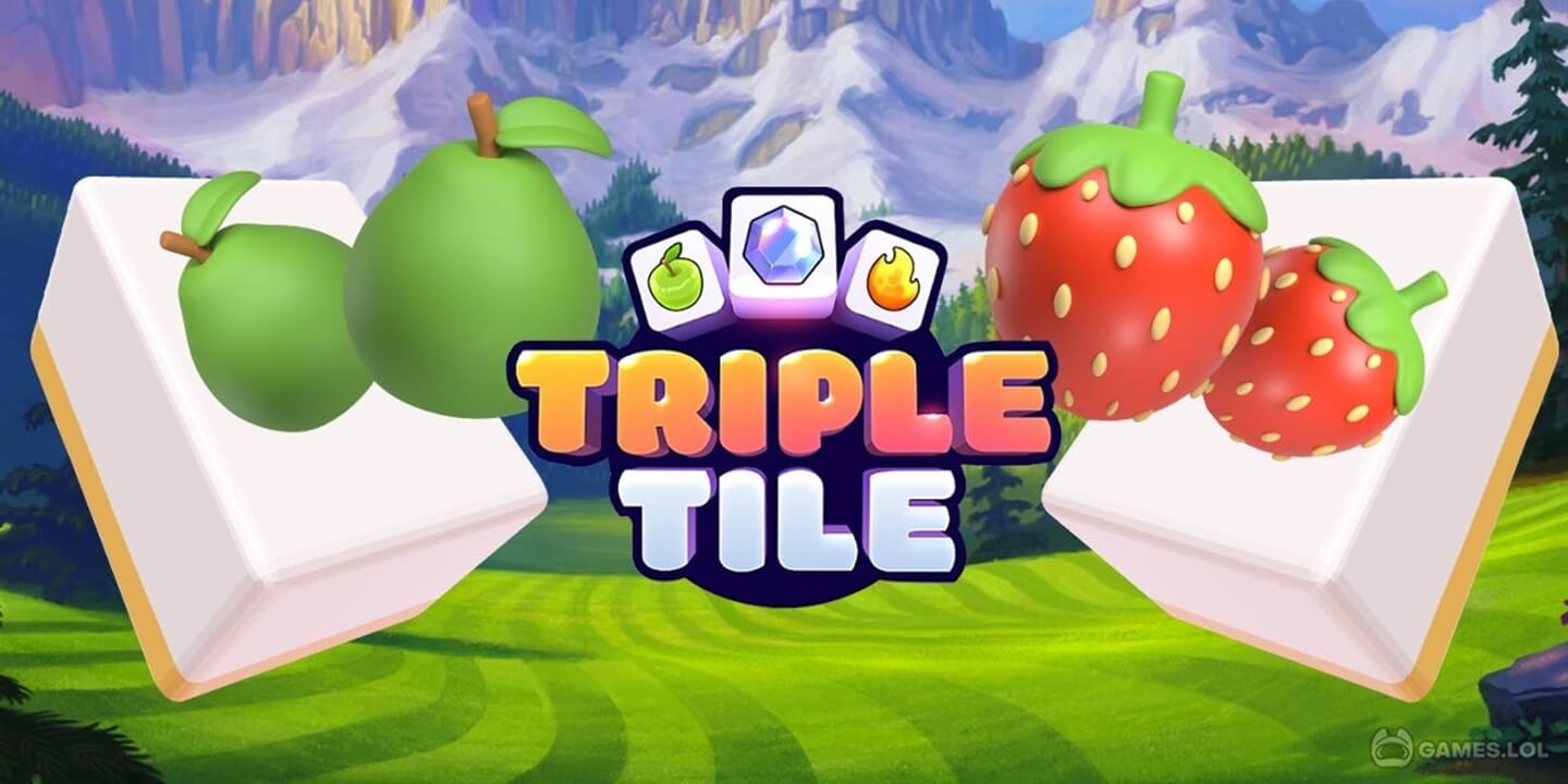 Triple Tile Match Puzzle Game MOD APK cover