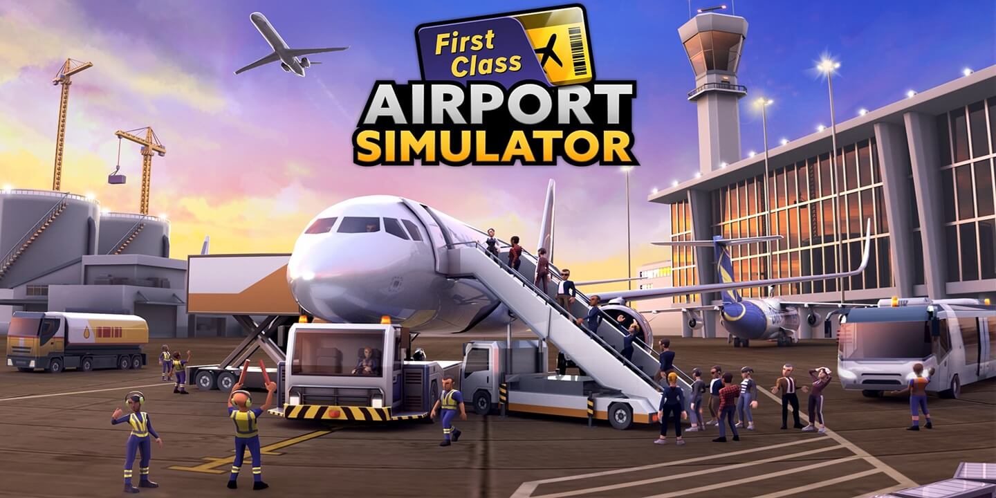 Airport Simulator MOD APK cover