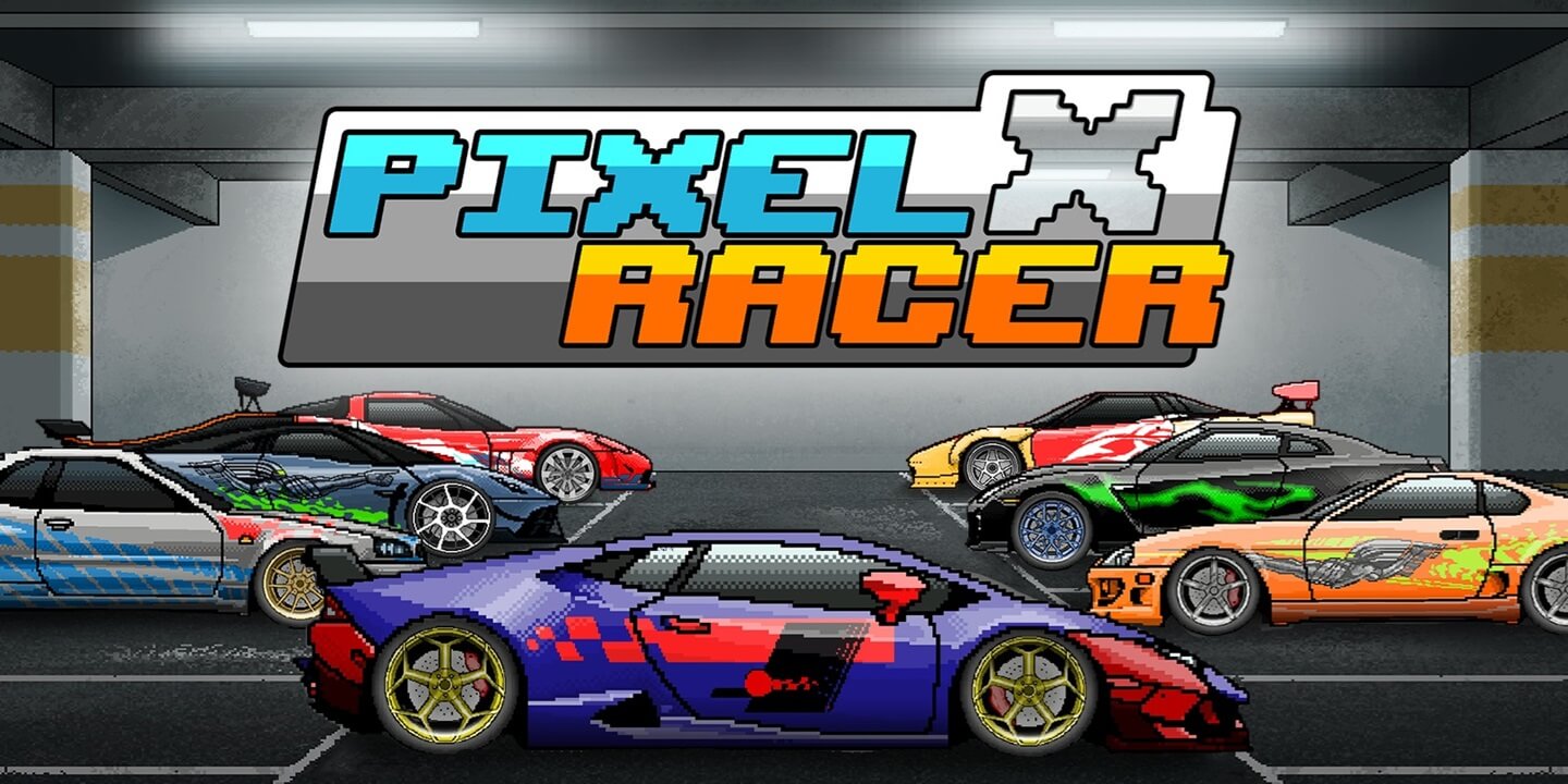 Pixel X Racer MOD APK cover