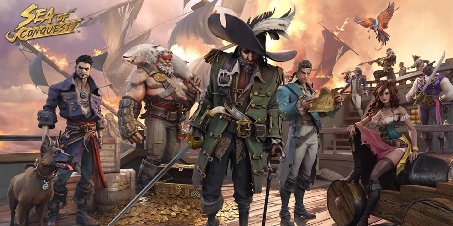 Sea of Conquest Pirate War MOD APK cover