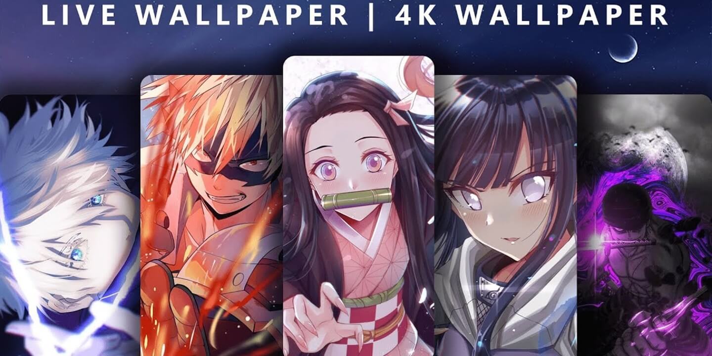 9000000 Anime Live Wallpapers MOD APK cover