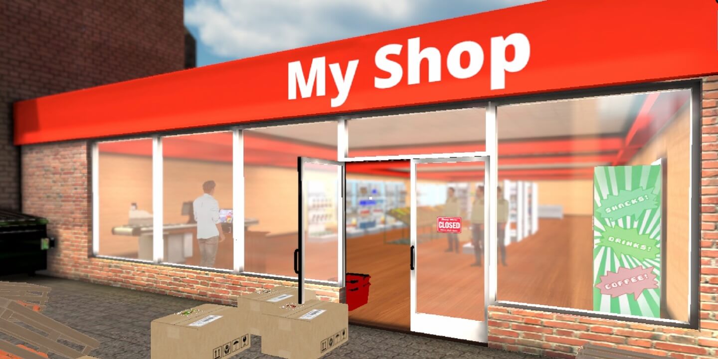 Retail Store Simulator MOD APK cover