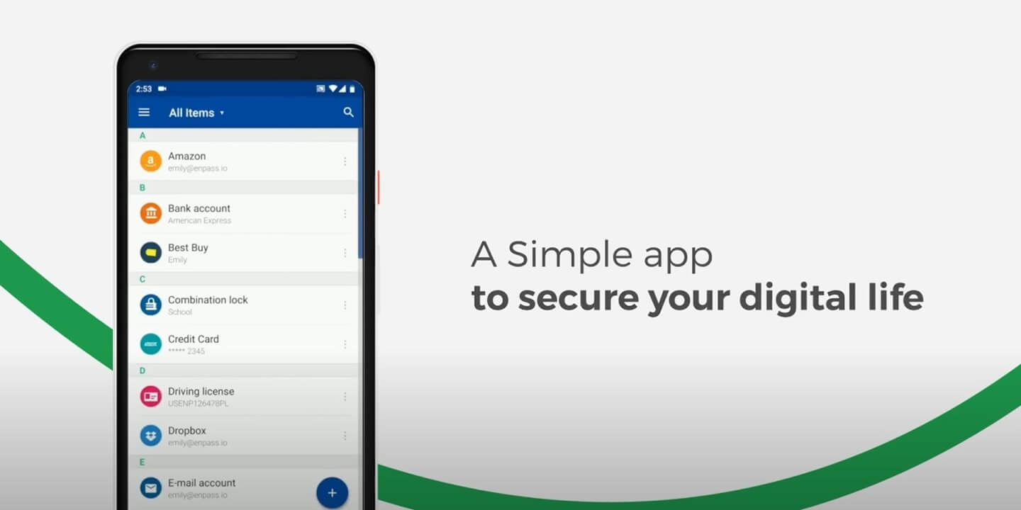 Enpass password manager 1