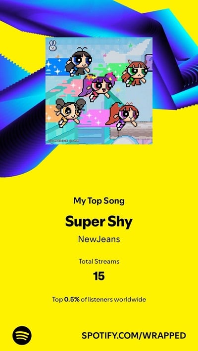 Spotify Wrapped 2024 screenshot