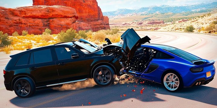 Car Crash Premium offline MOD APK cover 